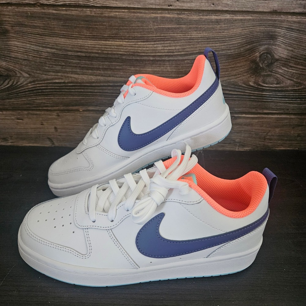 Nike Court‎ Borough Low 2 Kids Shoes Size 5Y Sporty Streetwear Athleisure Casual